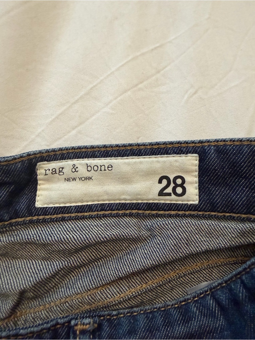 Dark Blue Logan Mid-Rise Wide-Leg Jeans - Picture 4 of 5